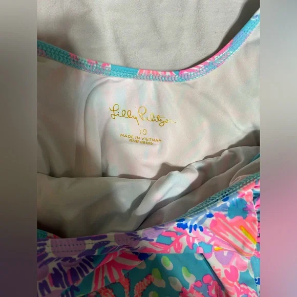 Lilly Pulitzer Girl's Lisa Swimsuit UPF 50+